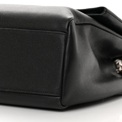 Saint Laurent Grain De Poudre Medium West Hollywood Monogram Fold-Over Black 10 of 12