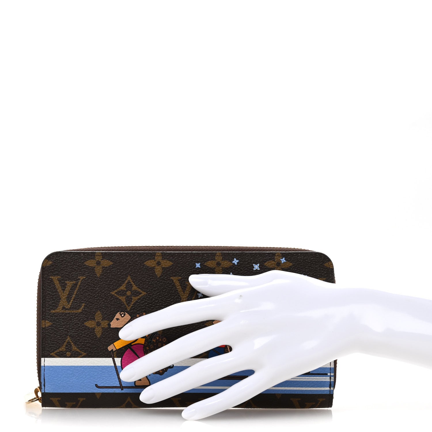 Louis Vuitton Monogram 2018 Christmas Animation Zippy Wallet 2 of 9