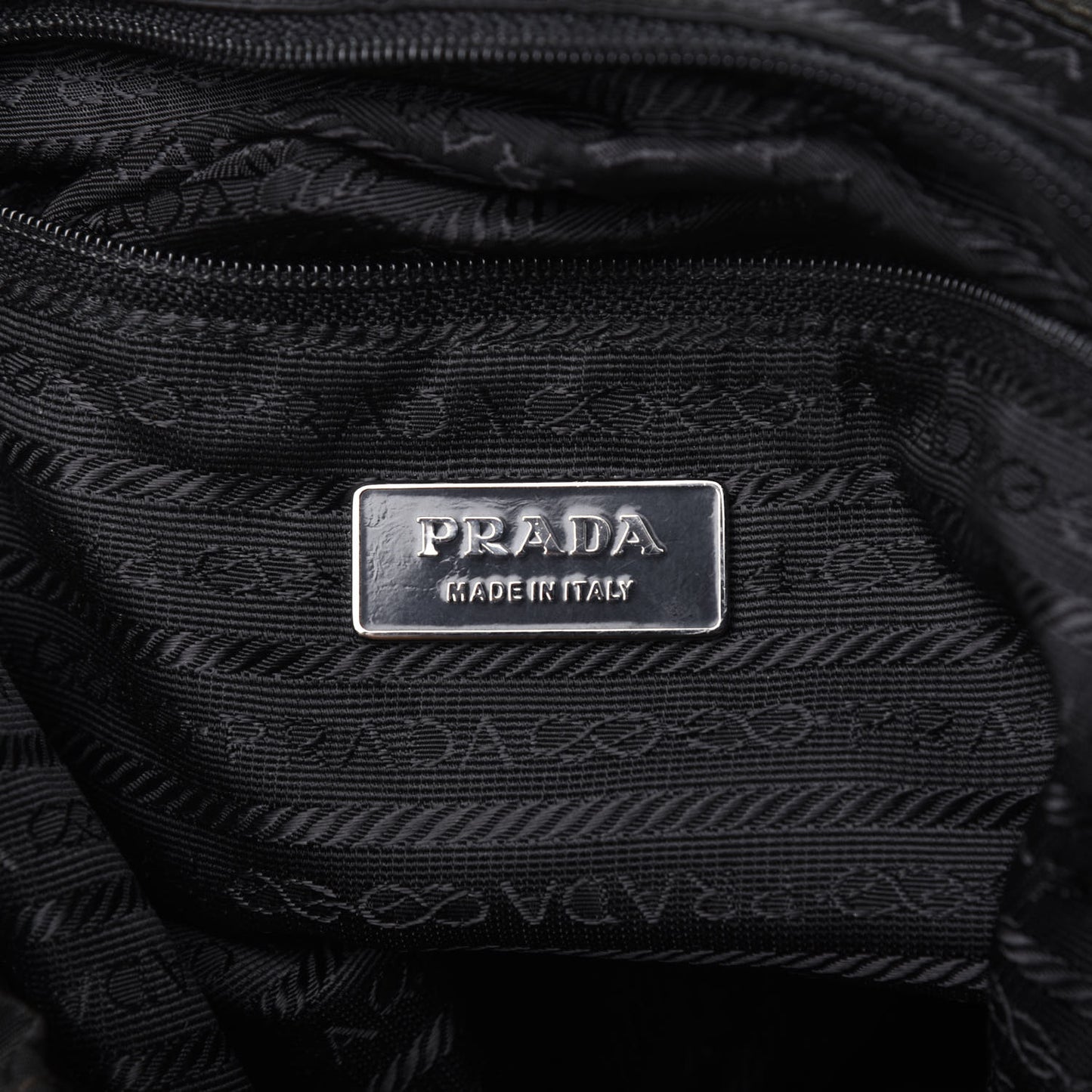 Nylon Vela Medium Backpack Black