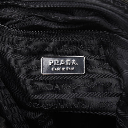 Prada Nylon Vela Medium Backpack Black 5 of 17