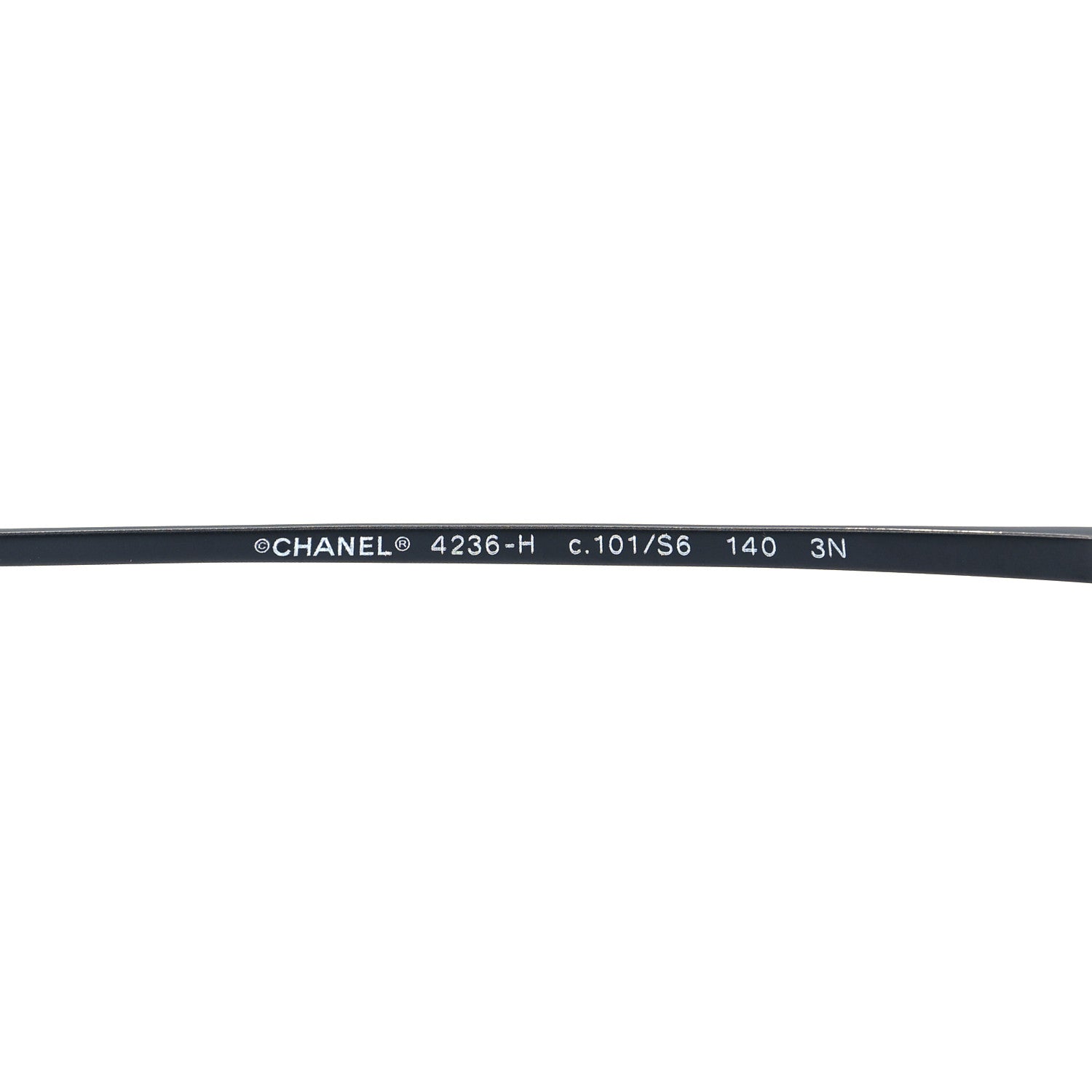 Chanel Acetate Metal Pearl Butterfly Sunglasses 4236-H Black 6 of 6