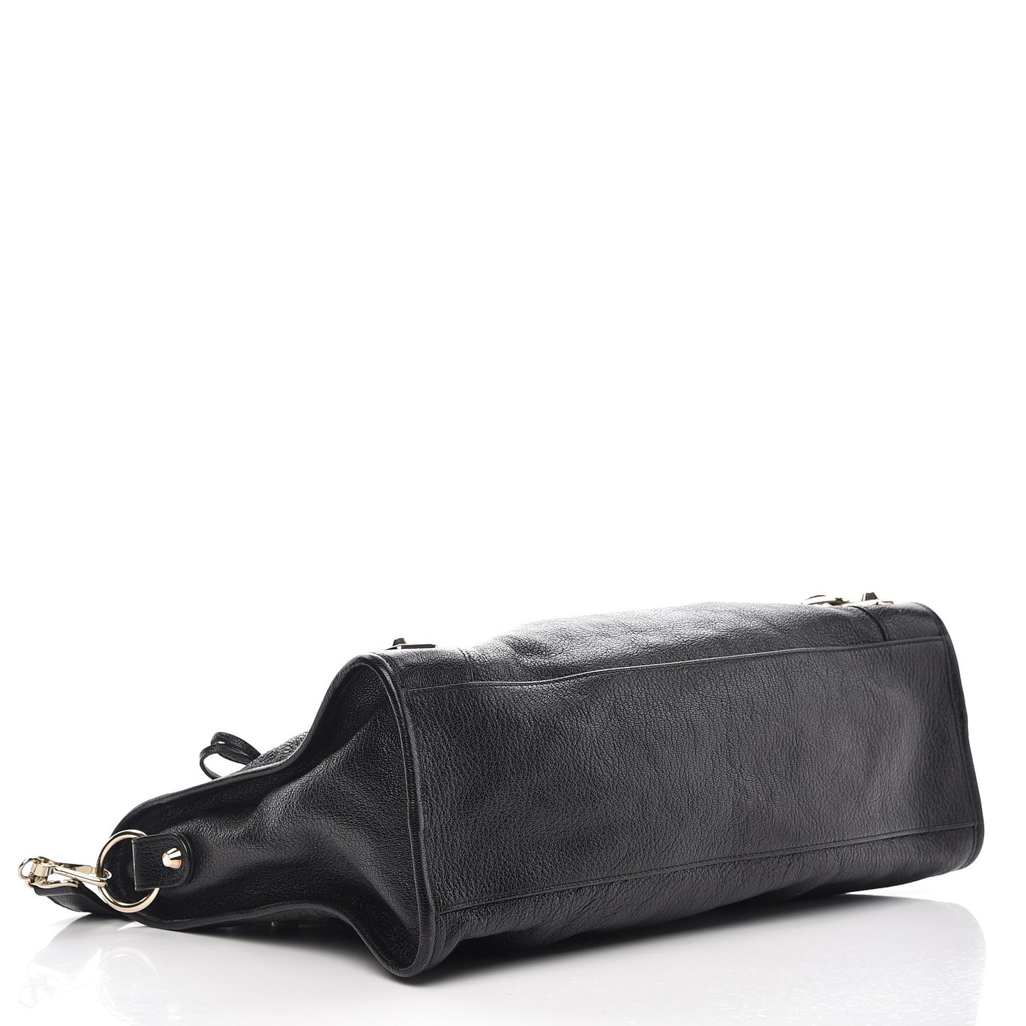 Chevre Gold Metallic Edge Hardware City Black