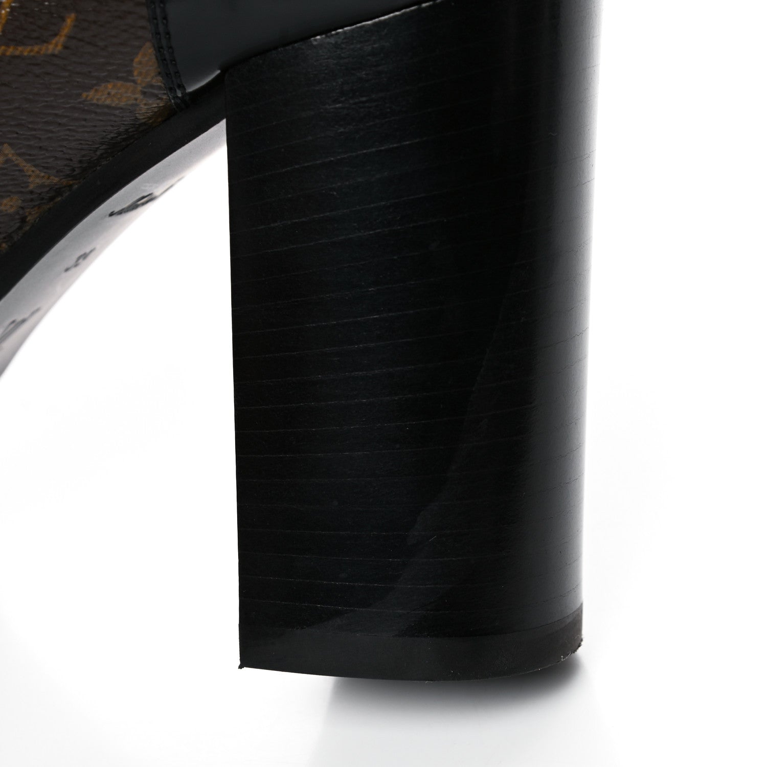 Louis Vuitton Patent Calfskin Monogram Star Trail Ankle Boots 39 Black 9 of 11