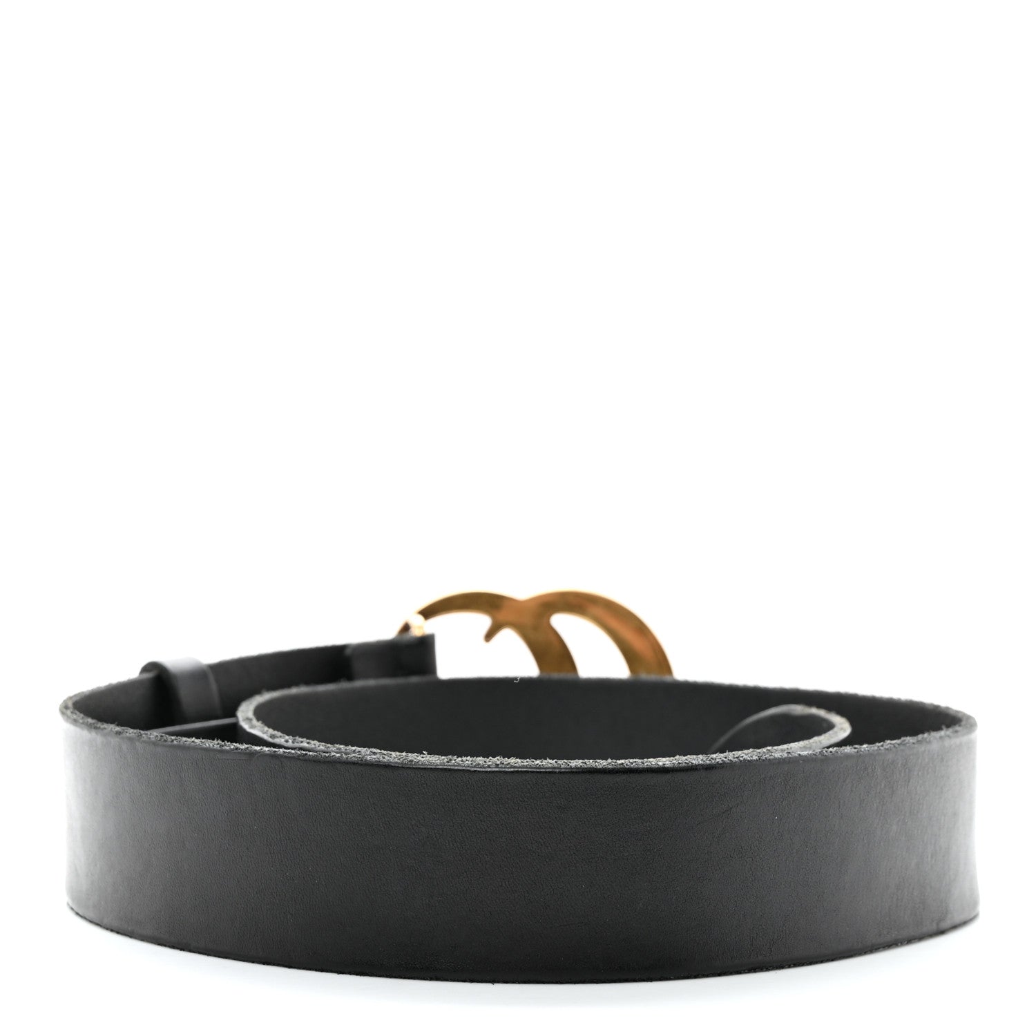 Gucci Textured Calfskin Double G 40mm Belt 105 42 Black 2 of 10