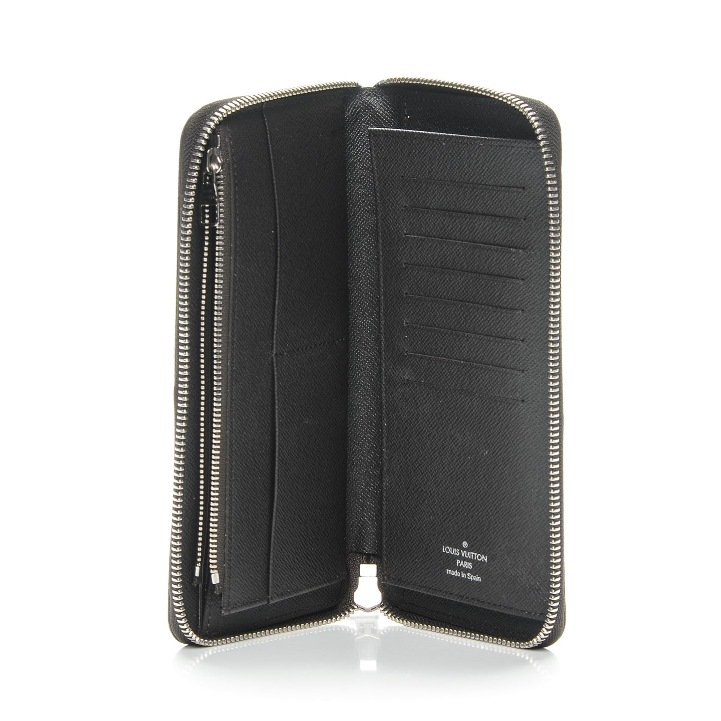 Damier Ebene Zippy Wallet Vertical