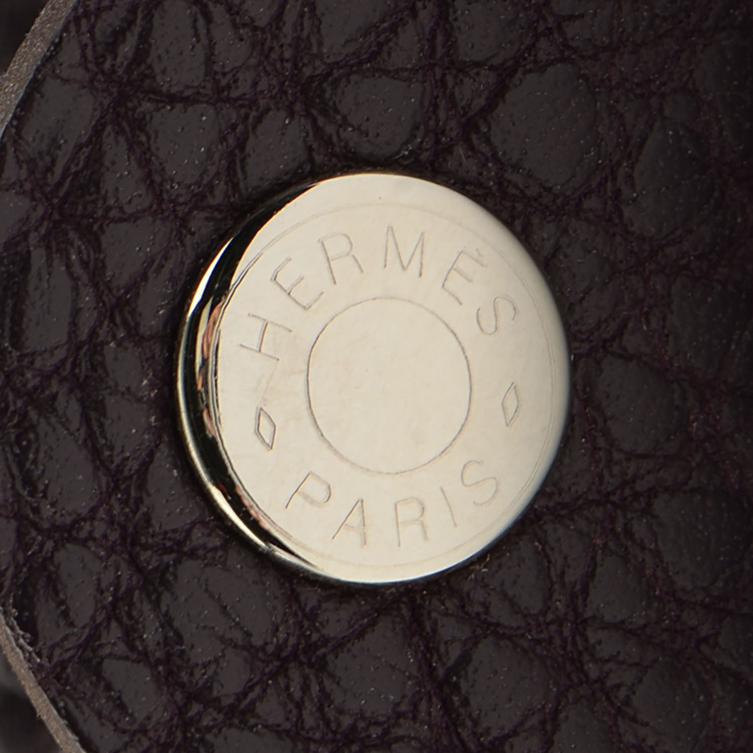Hermes Togo Ulysse PM Notebook Cover Raisin 12 of 13