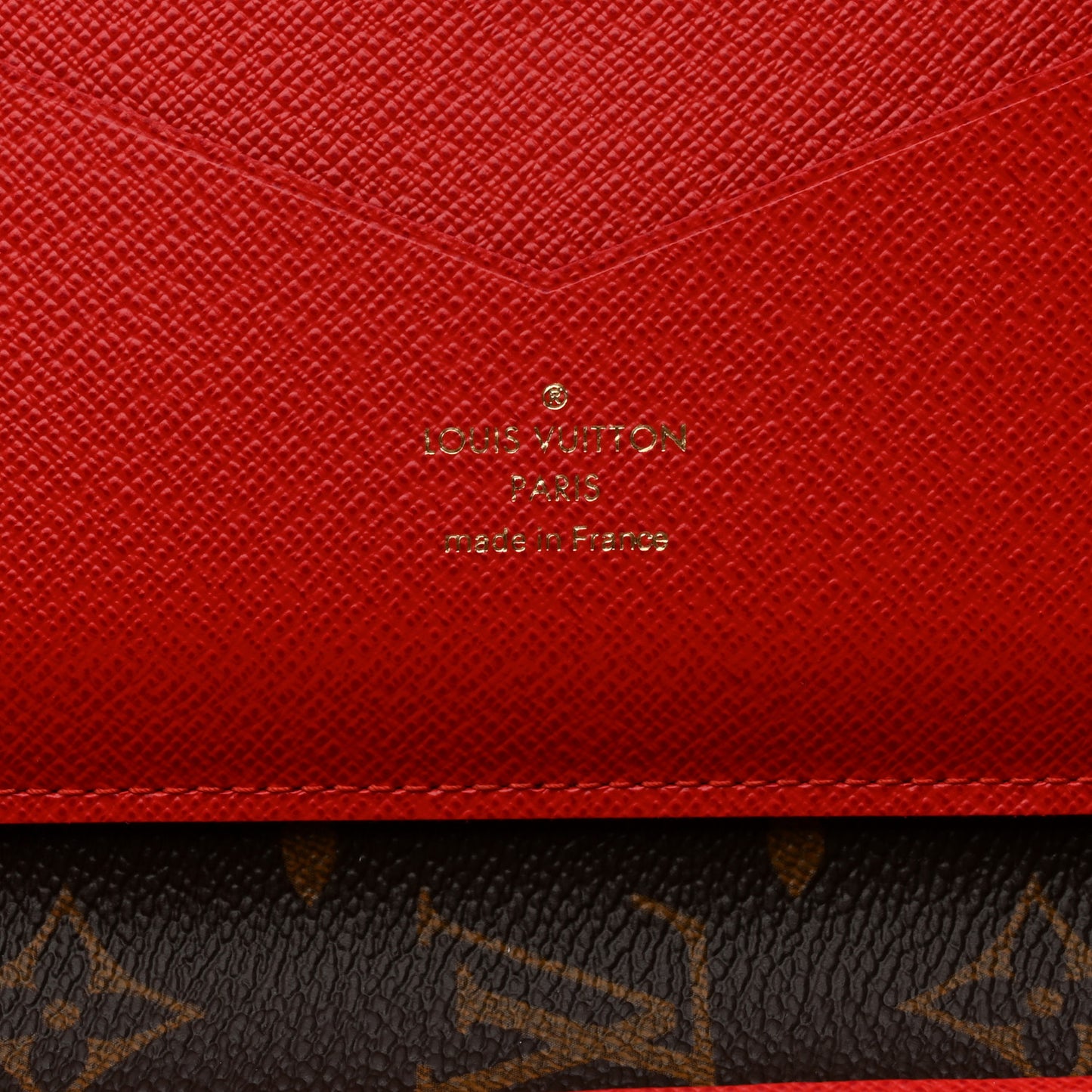 Monogram Retiro Daily Organizer Cherry