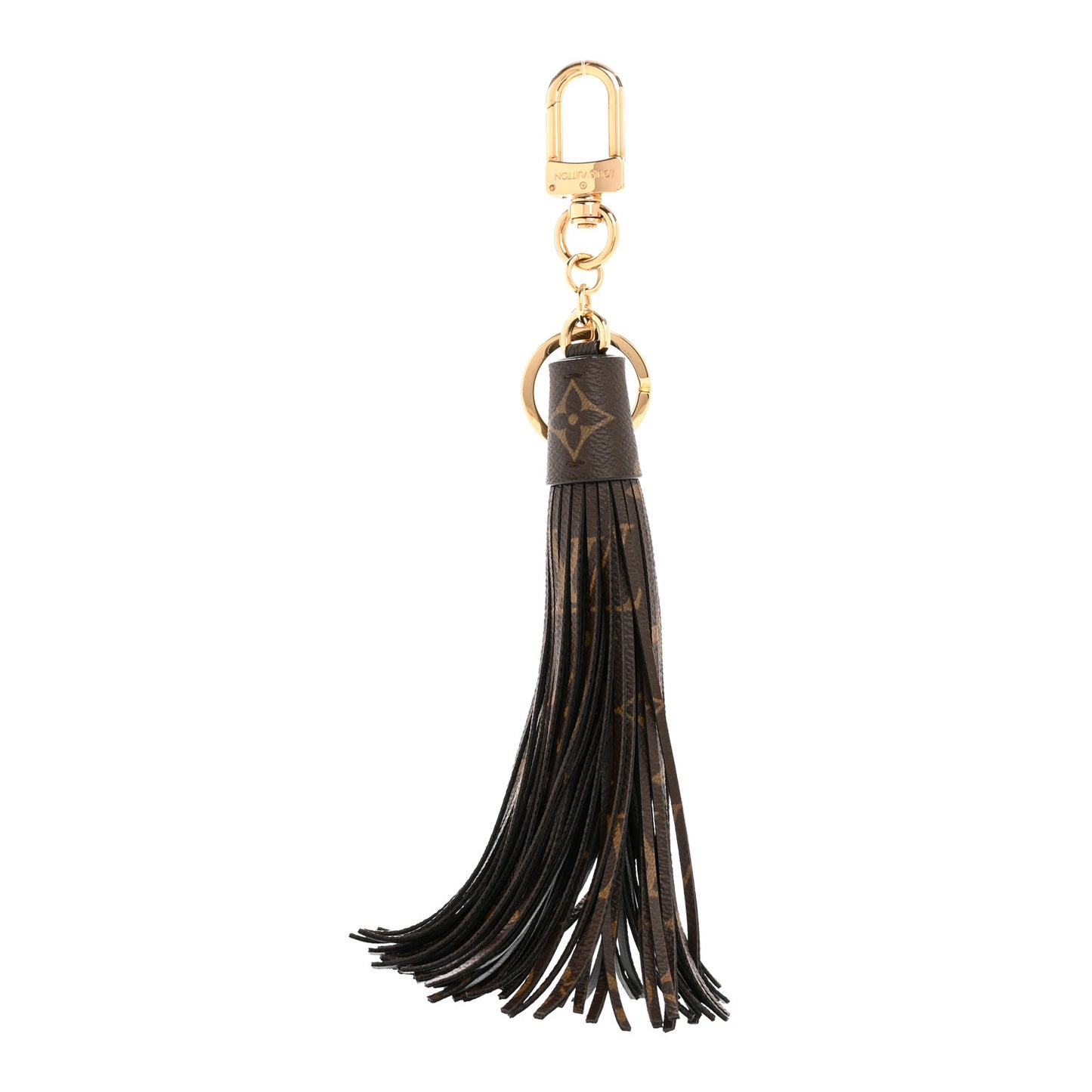 Monogram Tassel Bag Charm