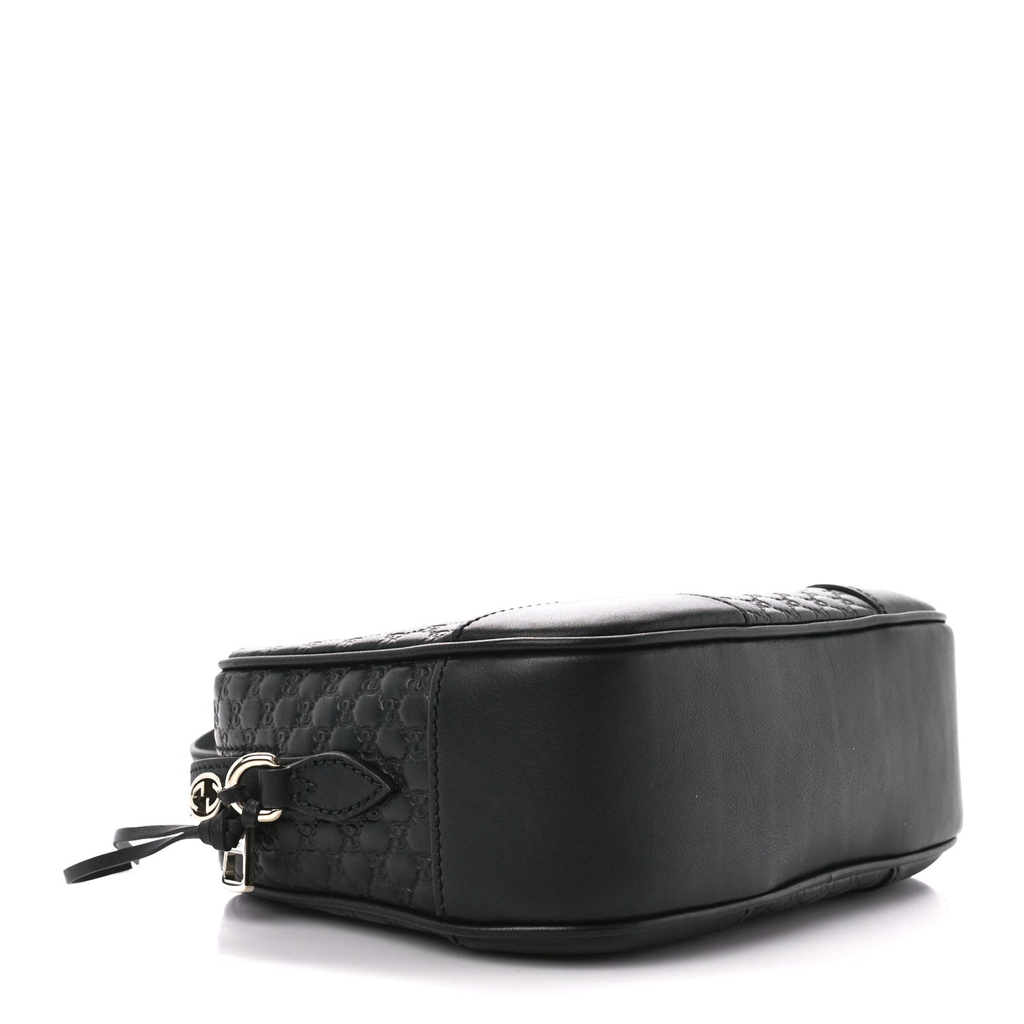 Microguccissima Mini Bree Messenger Bag Black
