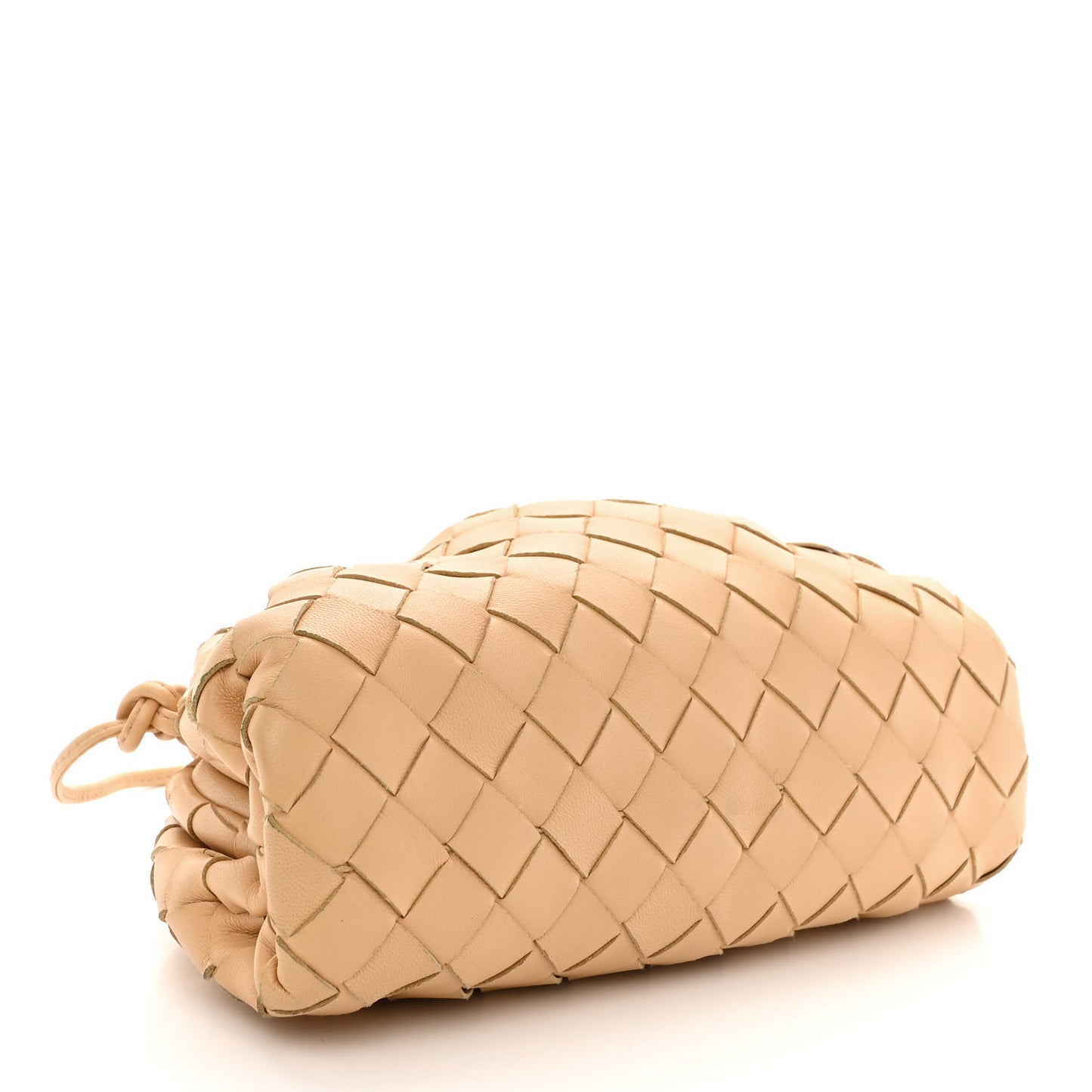 Nappa Intrecciato The Mini Pouch Almond