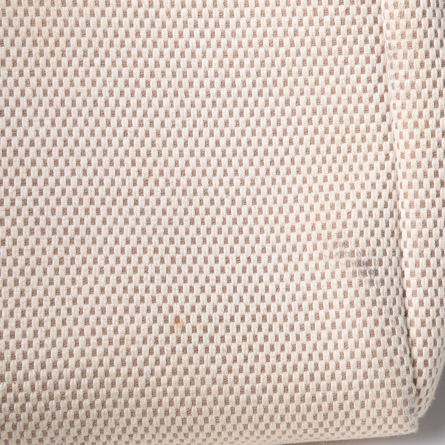 Hermes Toile Vache Calfskin Herbag 30 PM Natural Black 10 of 10
