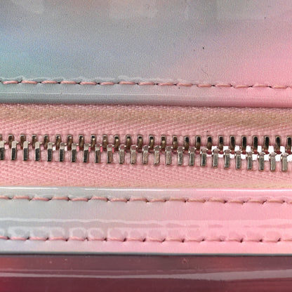 Chanel PVC Patent Calfskin Patent Lambskin Small CC Vanity Case Pink 13 of 13