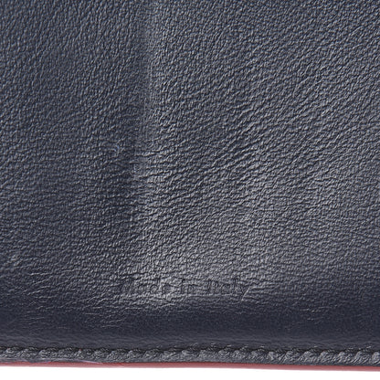 Celine Grained Calfskin Medium Multifunction Strap Wallet Coquelicot 8 of 9