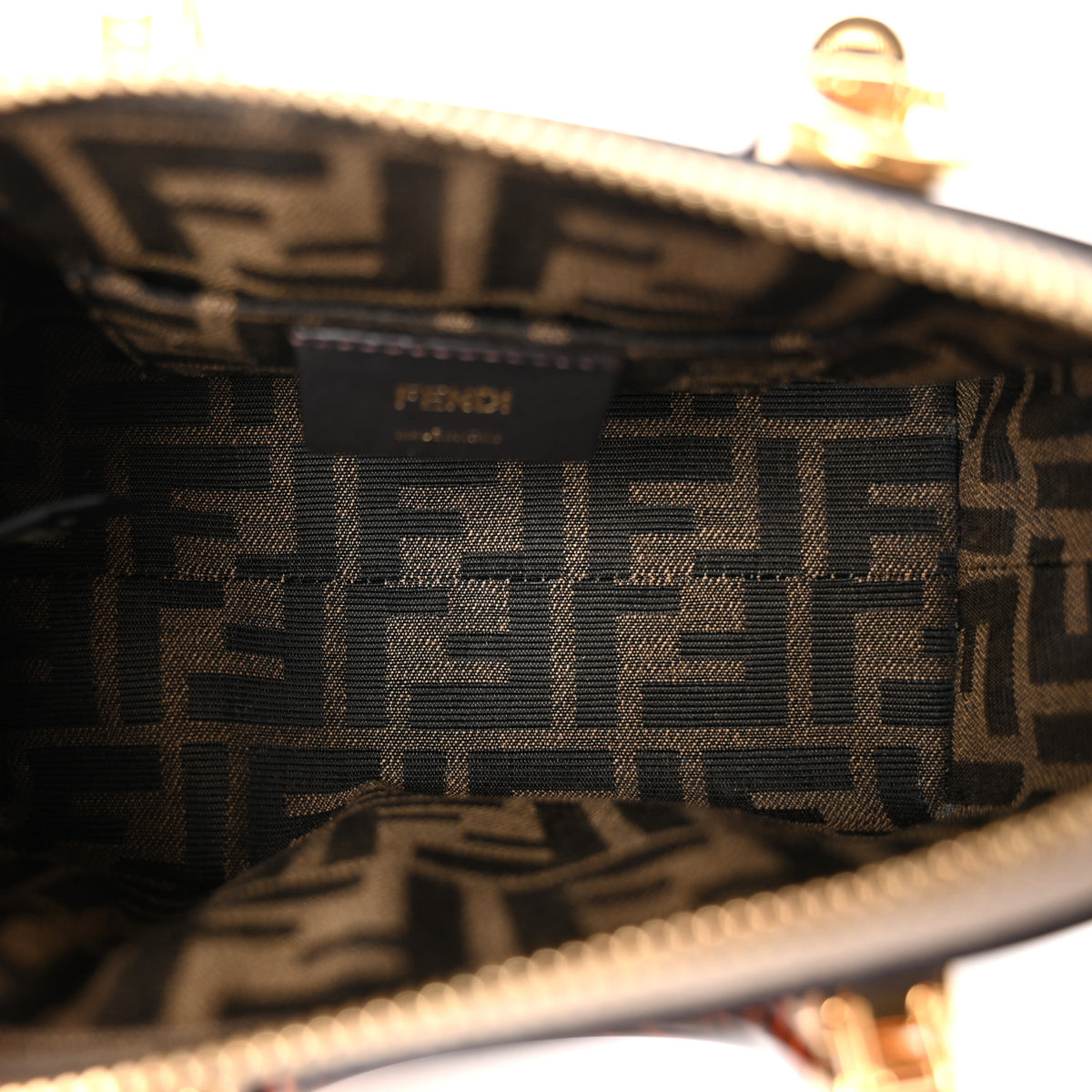 Vitello King Plexiglass Logo Embossed Mini By The Way Top Handle Boston Bag Tortora