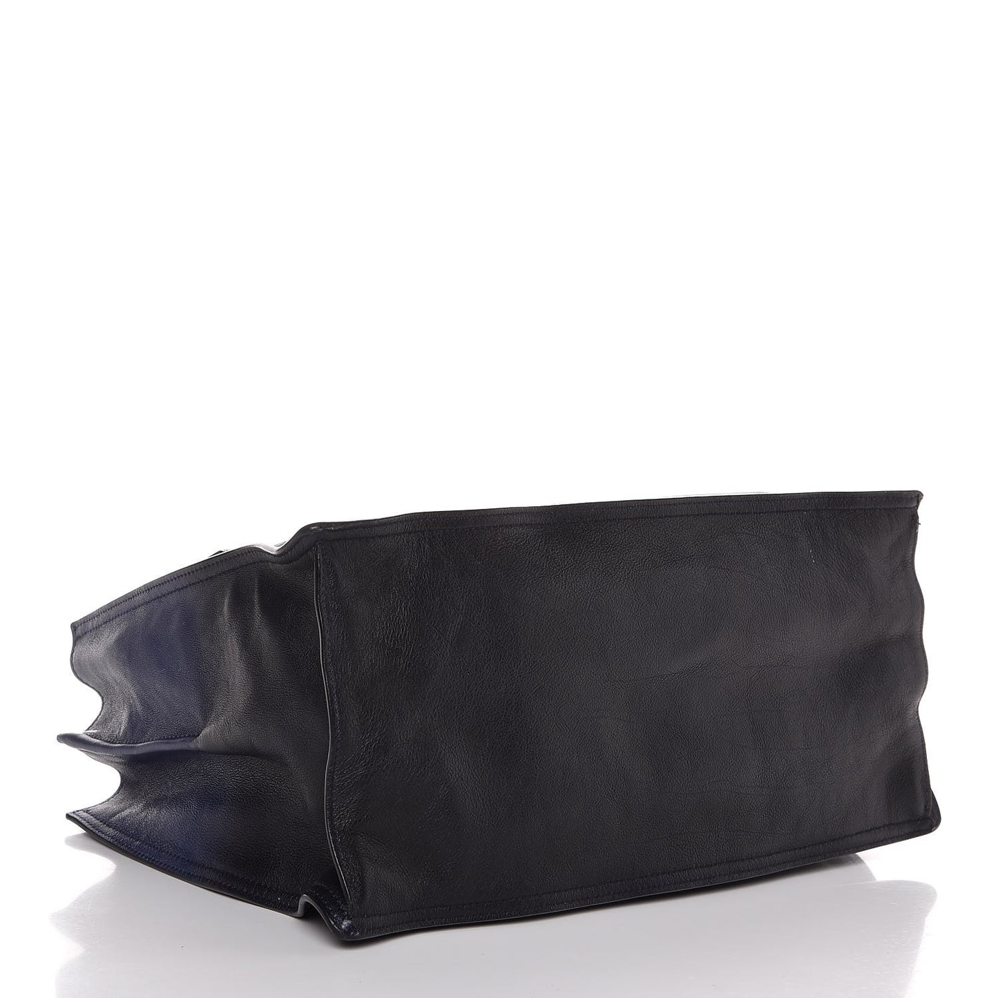Glace Calf Etiquette Tote Astrale Inchiostro