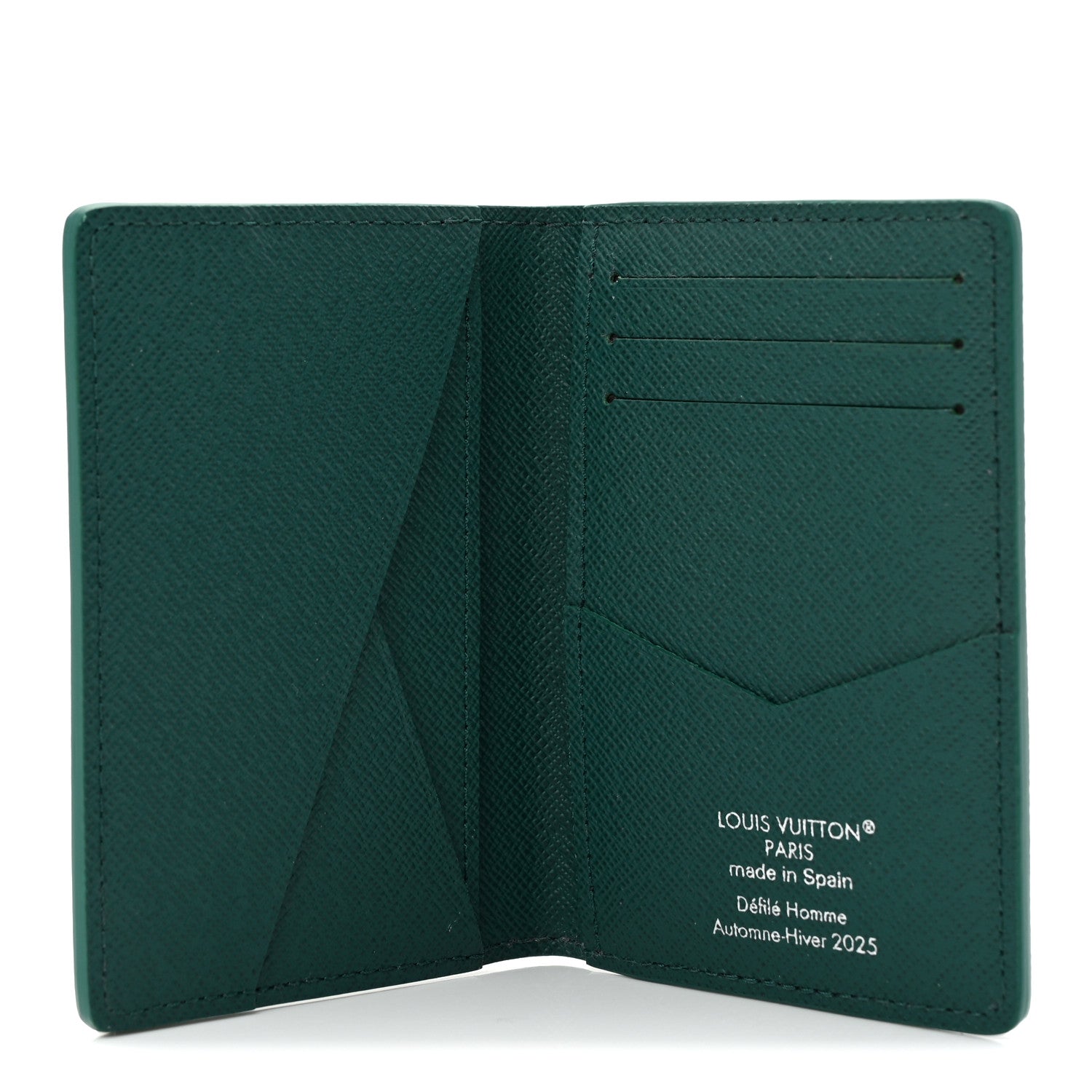 Louis Vuitton Monogram Paris Tokyo Pocket Organizer Green 1790187