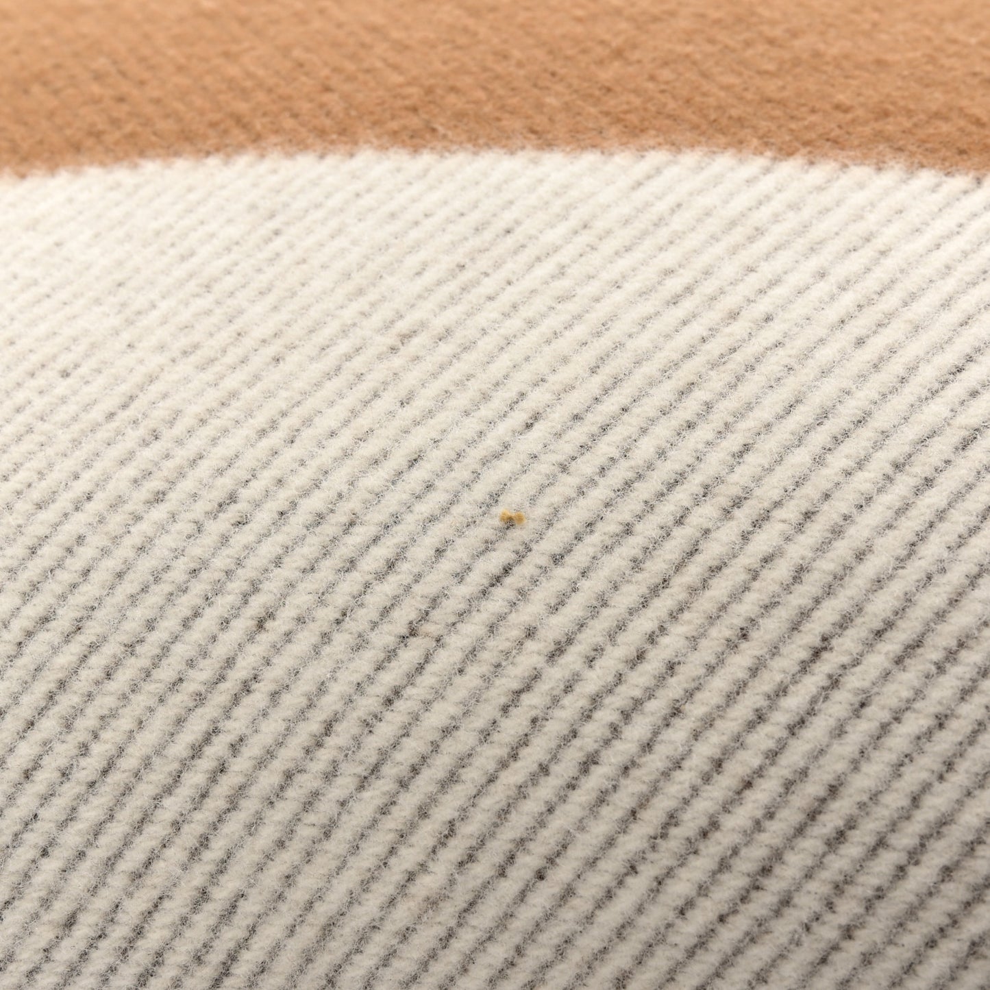 Wool Cashmere Avalon Pillow Ecru Camel