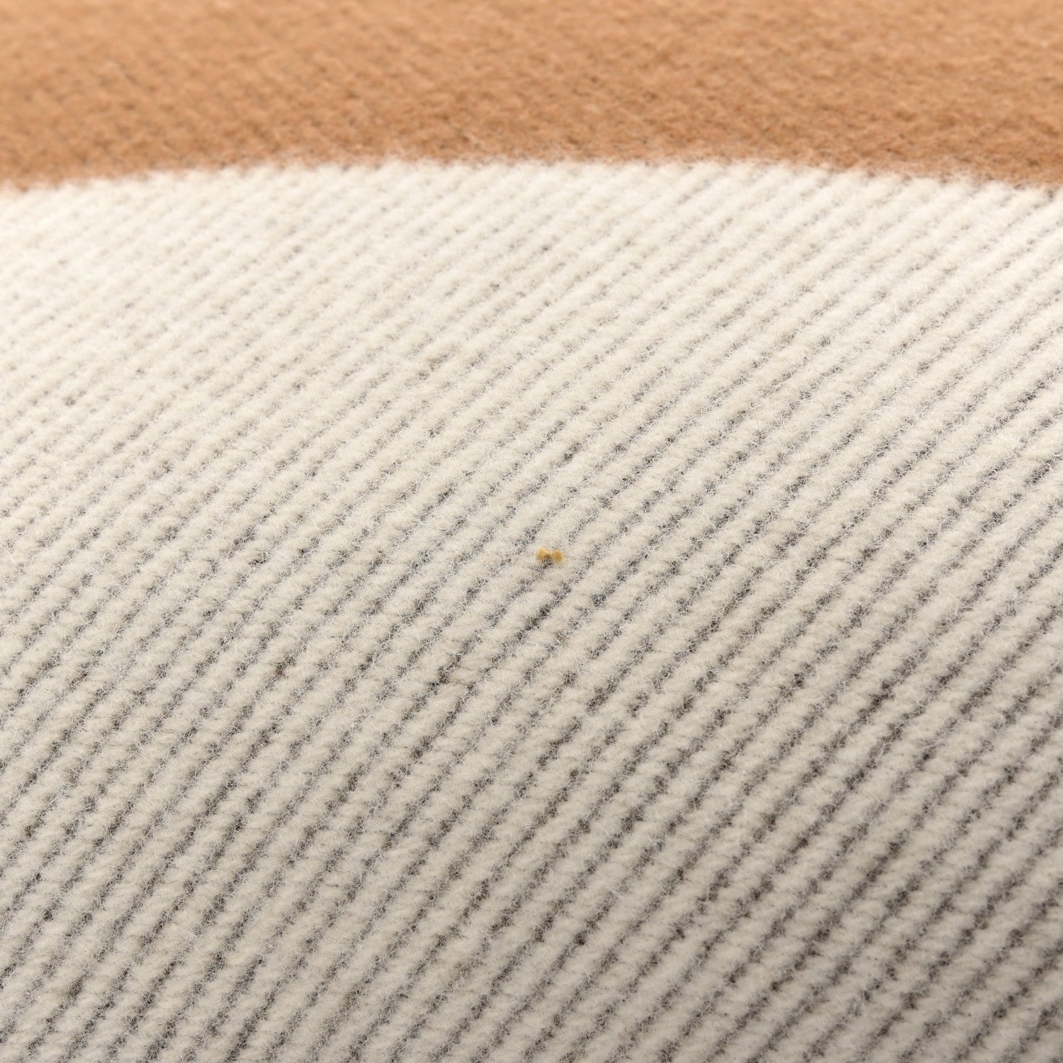 Hermes Wool Cashmere Avalon Pillow Ecru Camel 4 of 4