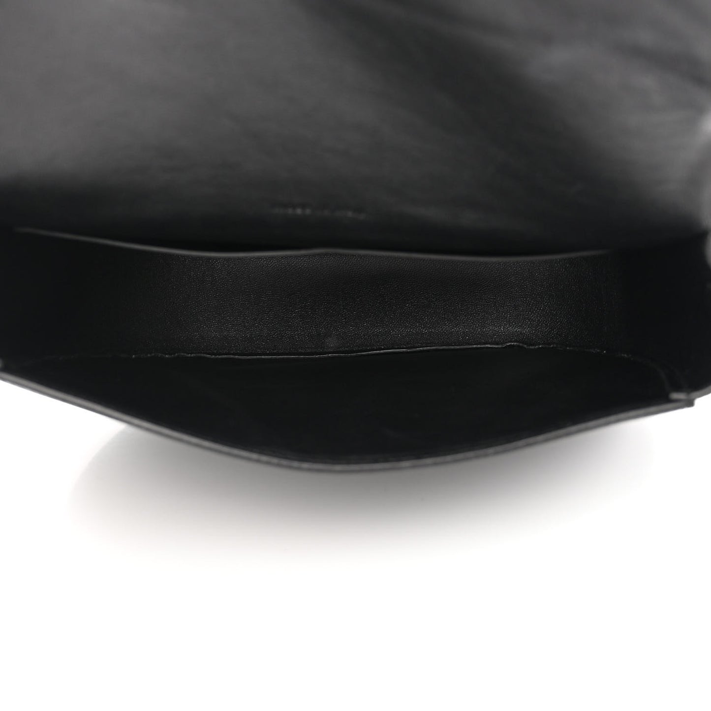 Grained Calfskin Medium Trotteur Black