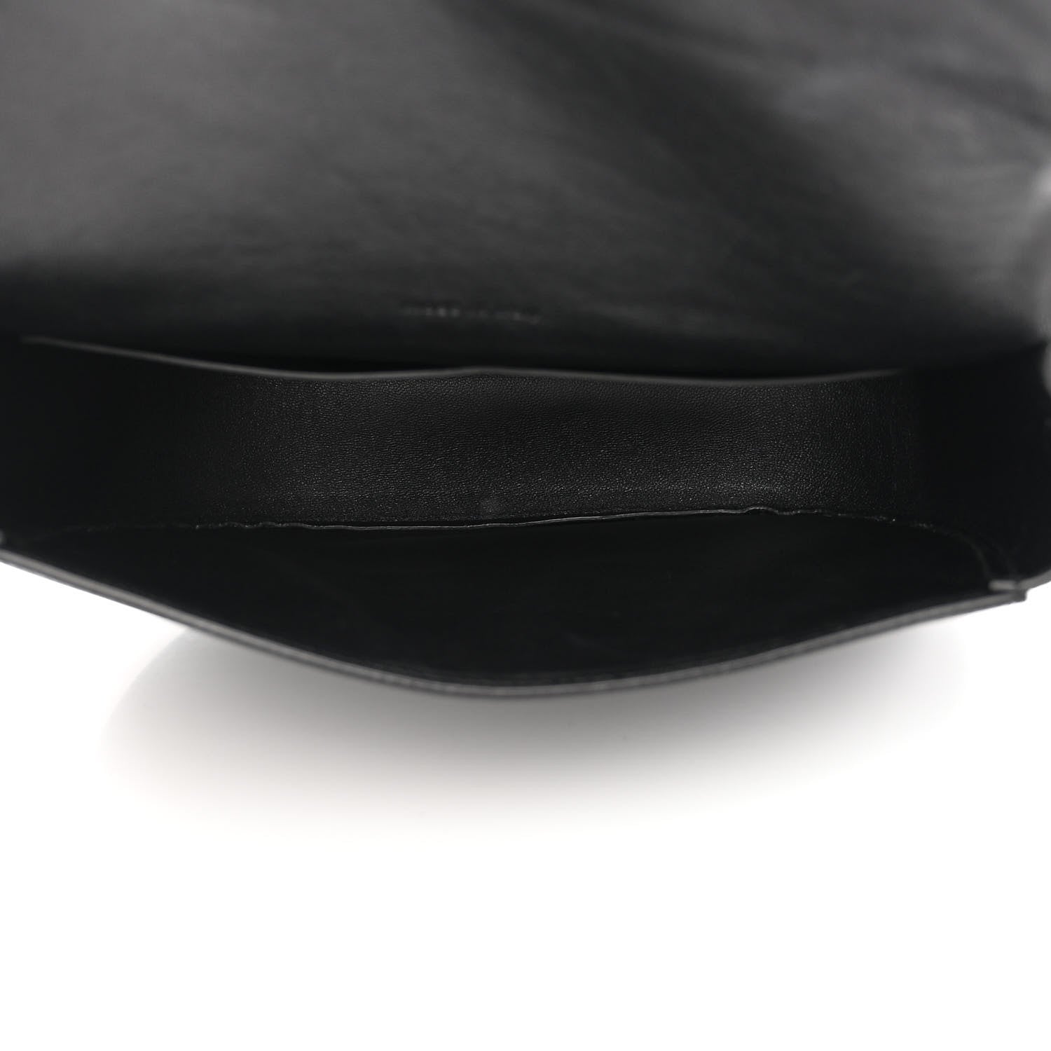 Celine Grained Calfskin Medium Trotteur Black 5 of 11