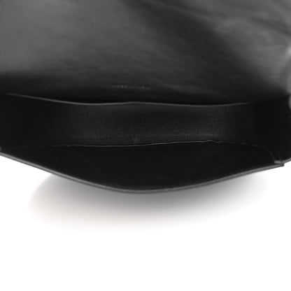Celine Grained Calfskin Medium Trotteur Black 5 of 11