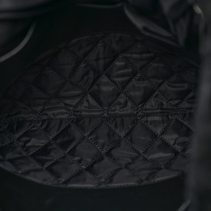 Chanel Shearling Lambskin CC Backpack Black 5 of 11