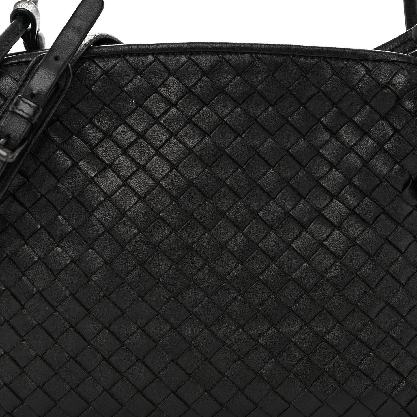 Nappa Intrecciato Nodini Bag Black