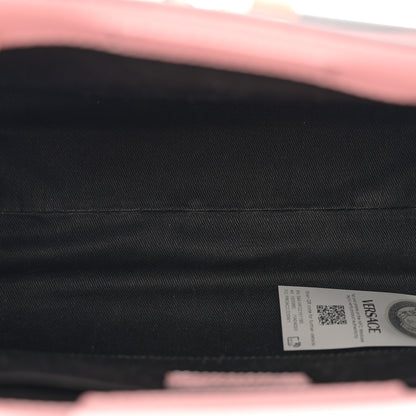 Versace Grainy Calfskin Virtus Top Handle Tote Pink 5 of 12