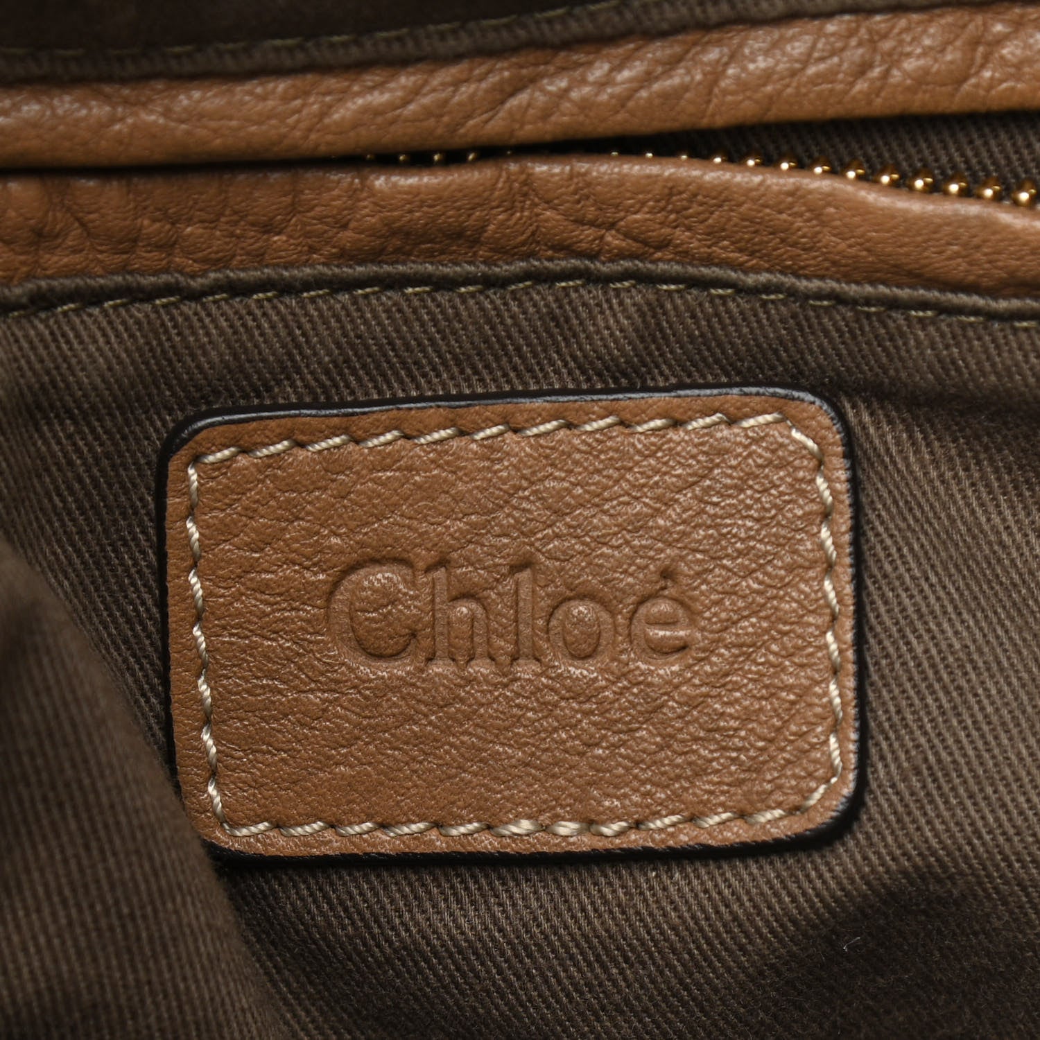 Chloe Calfskin Medium Marcie Satchel Nut 5 of 14