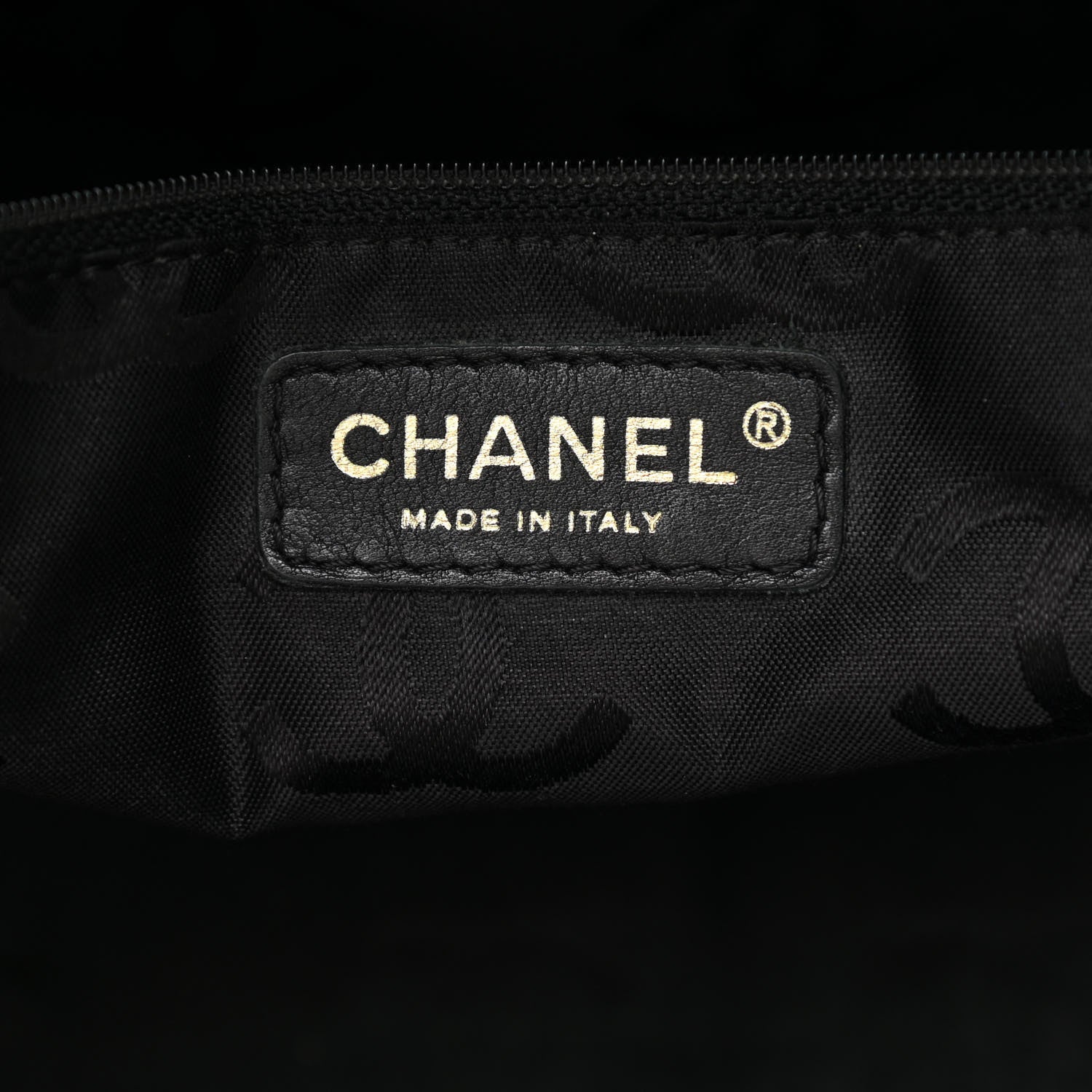 Chanel Calfskin Contrast Stitch Surpique Tote Black 6 of 13