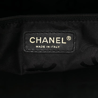 Chanel Calfskin Contrast Stitch Surpique Tote Black 6 of 13