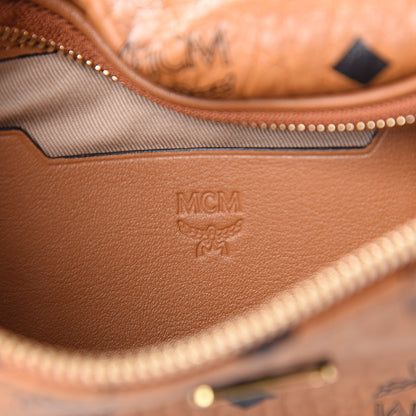 MCM Visetos Stark Belt Bag Cognac 6 of 10