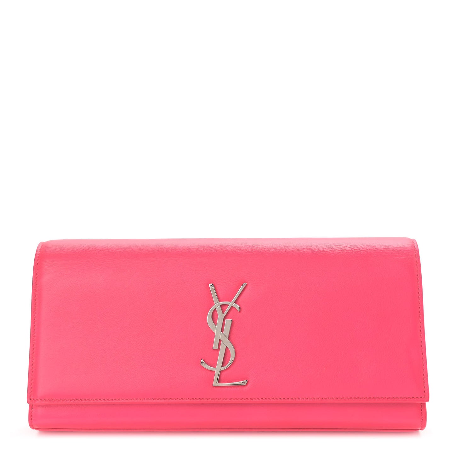 Calfskin Classic Monogram Cassandre Clutch Lipstick Fuchsia
