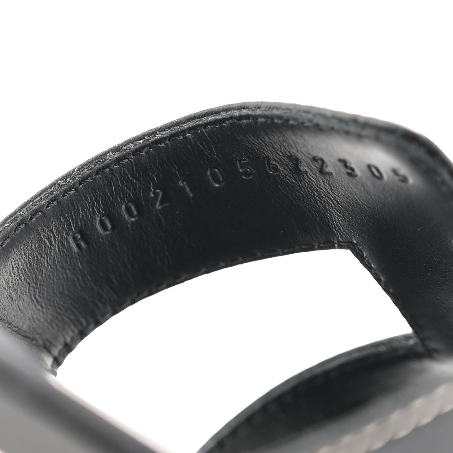 Box Calfskin Oran Sandals 37.5 Black