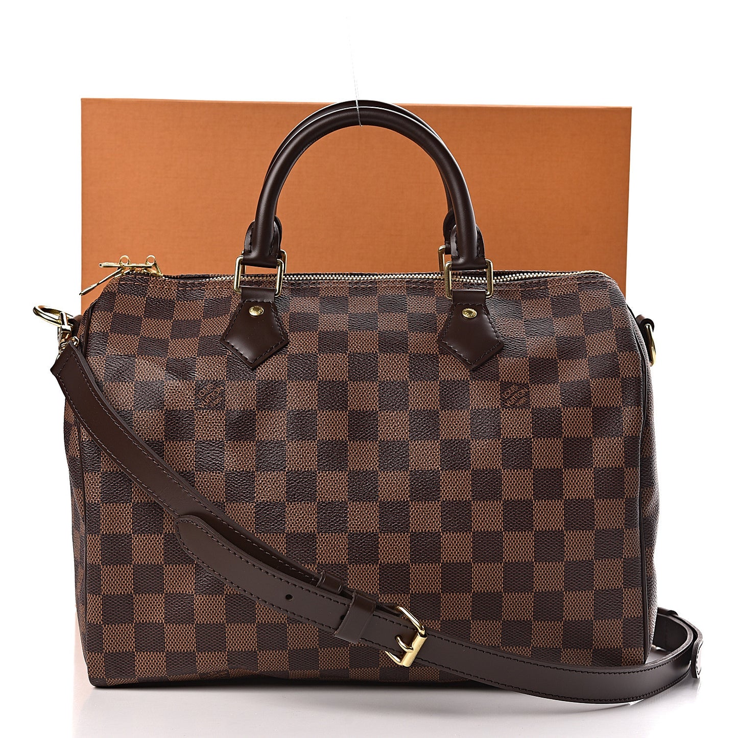 Damier Ebene Speedy Bandouliere 30