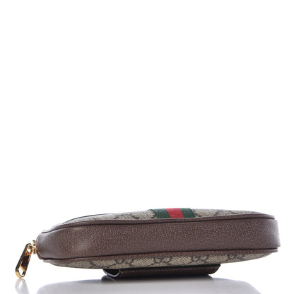 Gucci GG Supreme Monogram Ophidia Belted iPhone Case 75 30 Dark Brown 4 of 8