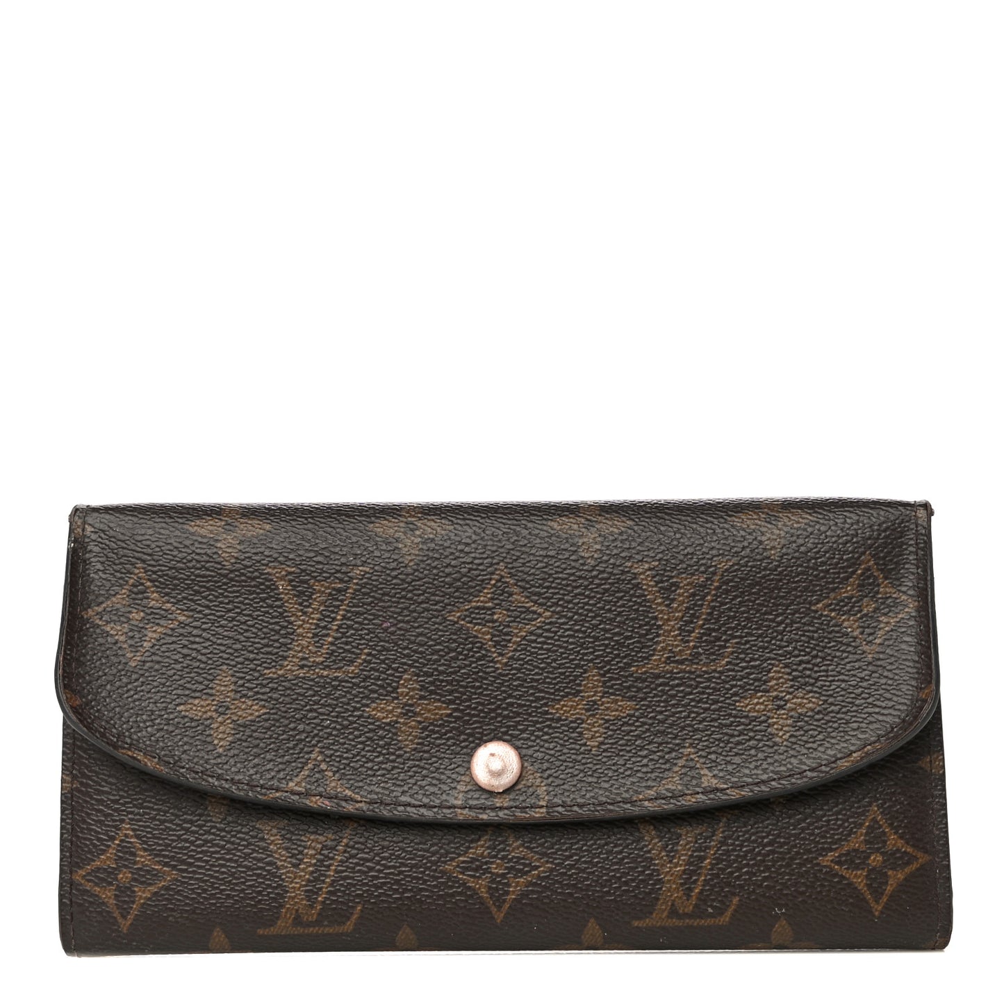 Monogram Emilie Wallet Rose Nacre