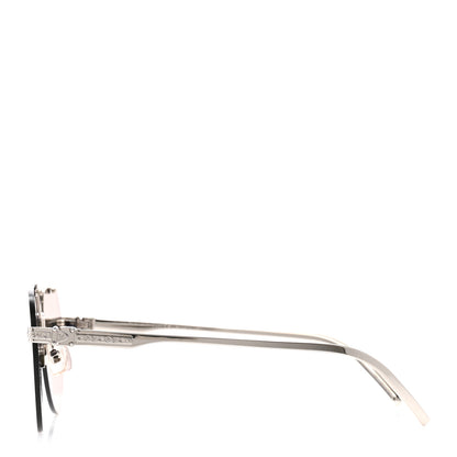 Louis Vuitton Metal LV Ash Sunglasses Z1262W SIlver 3 of 7