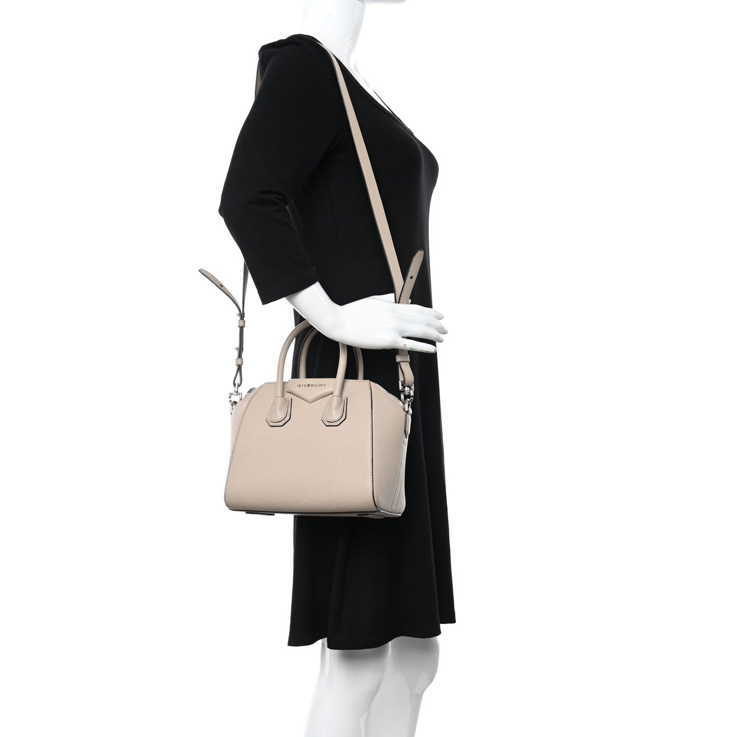 Sugar Goatskin Mini Antigona Dune