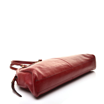 Gucci Calfskin Large Re(Belle) Top Handle Bag Red 4 of 9
