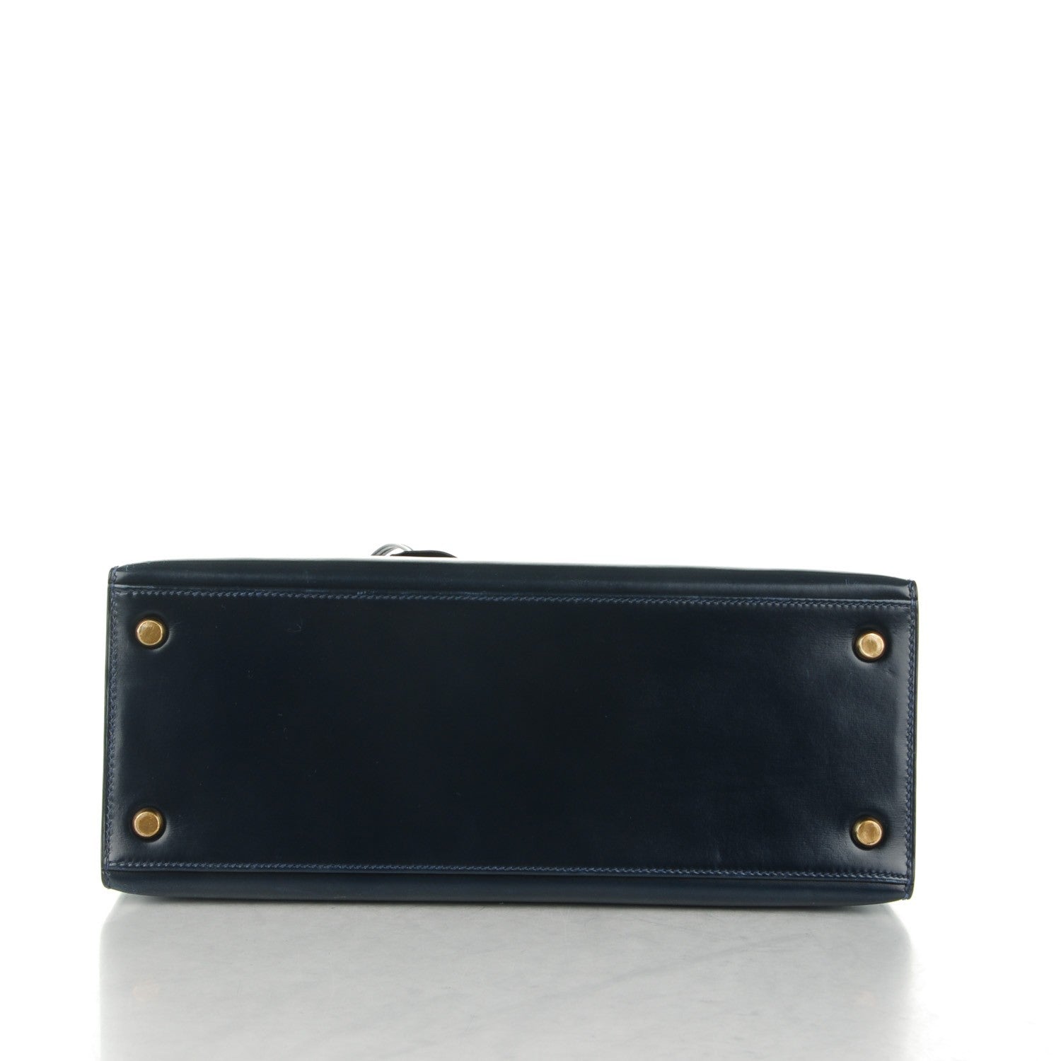 Hermes Box Kelly Sellier 28 Bleu Marine 5 of 25