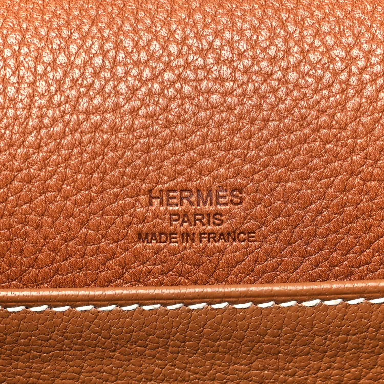Hermes Barenia Faubourg Mini Sac Roulis Fauve 6 of 11