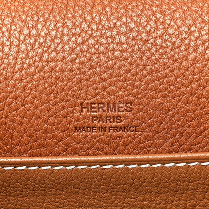 Hermes Barenia Faubourg Mini Sac Roulis Fauve 6 of 11