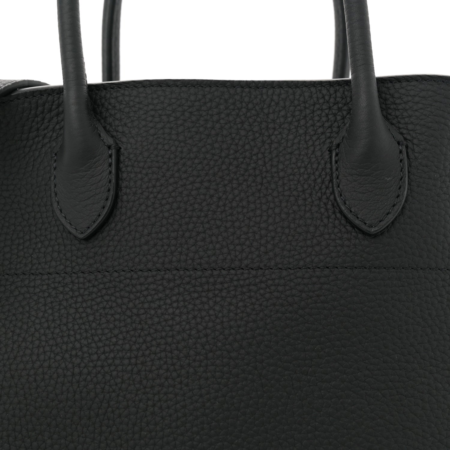 The Row Matte Grained Calfskin Soft Margaux 12 Black 7 of 9