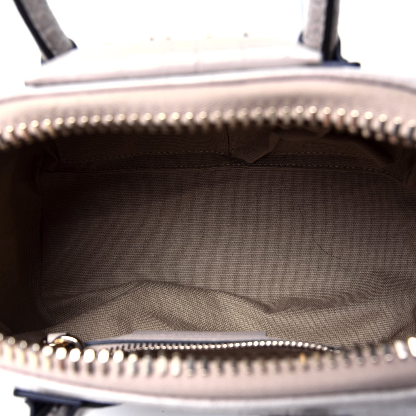 Calfskin Crocodile Embossed Mini Antigona Dune