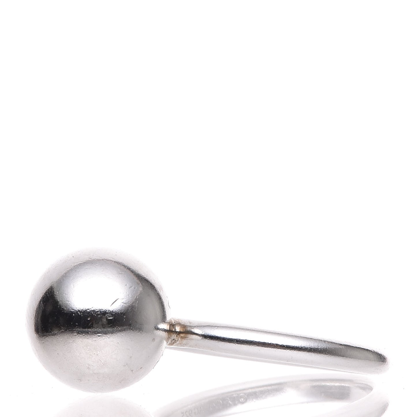 Sterling Silver 12mm Ball Ring 57 8