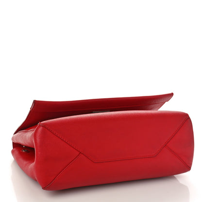 Louis Vuitton Soft Calfskin Lockme II Top Handle Rubis 4 of 16