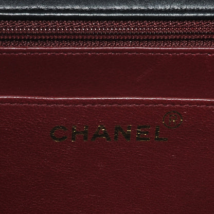 Chanel Lambskin XL Jumbo Flap Black 8 of 9