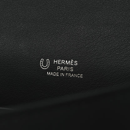 Hermes Swift Kelly Pochette Clutch Black 6 of 12