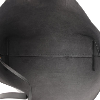 Saint Laurent Calfskin Large Shopping Tote Storm 6 of 14